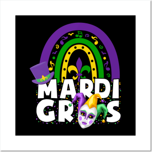 Mardi Gras party Posters and Art